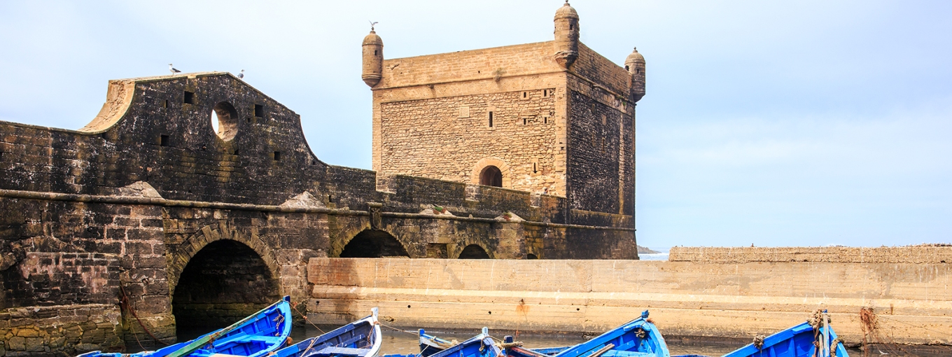 Essaouira's harbour walls